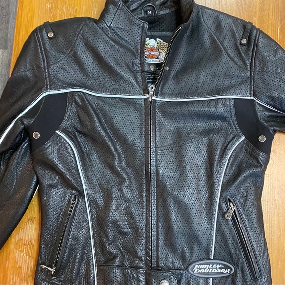 Harley-Davidson Jackets & Blazers - Harley-Davidson Perforated Leather Jacket